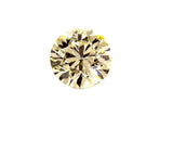 GIA Certified Natural Round Cut Loose Diamond 0.80 CT Light Yellow Color VVS2