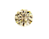GIA Certified Natural Round Cut Loose Diamond 0.80 CT Light Yellow Color VVS2
