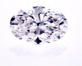 GIA Certified Natural Loose Diamond Oval Shape 1.07 Carat E Color FLAWLESS