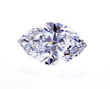GIA Certified Marquise Cut Natural Loose Diamond 0.71 Carat D Color SI1 Clarity