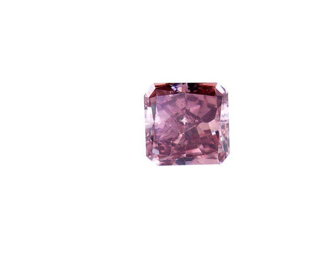 GIA Certified Natural Rare Fancy Deep Orangy Pink Radiant Loose Diamond 0.29 Ct