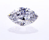 GIA Certified Marquise Cut Natural Loose Diamond 0.71 Carat D Color SI1 Clarity
