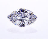 GIA Certified Marquise Cut Natural Loose Diamond 0.71 Carat D Color SI1 Clarity