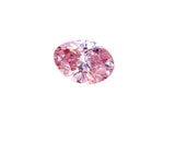 GIA Certified Natural Rare FANCY PINK Oval Loose Diamond 0.18 Carats SI2