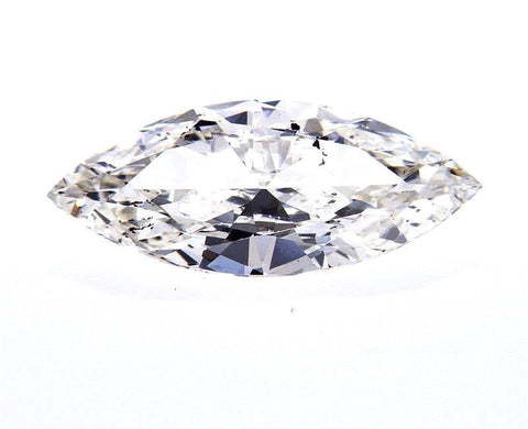 GIA Certified Natural Marquise Cut Loose Diamond 1.61 Carat H Color SI2 Clarity