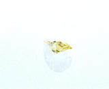 IGI Certified Rare Fancy Intense Yellow Canary Pear Cut Diamond 0.32 Carat VS1