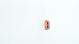 GIA Certified Natural Radiant Cut Rare Fancy Deep Orangy Pink Diamond 0.57 Ct