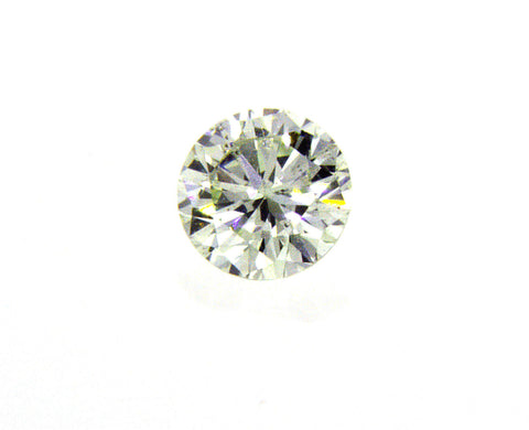 0.23 CT SI1 GIA Certified Rare Fancy Yellow Green Color Round Cut Loose Diamond