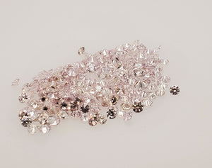 The Enigmatic Beauty of Natural Pink Diamond Melee