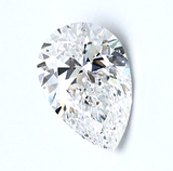 3/4 CT D Color SI1 Clarity Natural Loose Diamond GIA Certified Pear Shape Cut