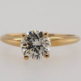 0.80CT Diamond Engagement Ring K Color SI1 Clarity Round Cut Gia Certified 6'
