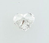 GIA Certified Heart Cut Natural LOOSE DIAMOND 0.75 Carat E Color SI1 Clarity