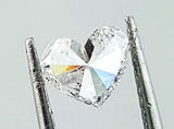 GIA Certified Heart Cut Natural LOOSE DIAMOND 0.75 Carat E Color SI1 Clarity