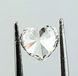 GIA Certified Heart Cut Natural LOOSE DIAMOND 0.75 Carats E Color VS1 Clarity