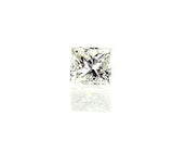 GIA Certified Natural Princess Cut Loose Diamond 1/2 ct H Color SI1 Clarity