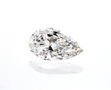 GIA Certified Natural Pear Cut Loose Diamond 0.71 Carats E Color VVS2 Clarity
