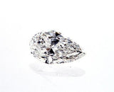 GIA Certified Natural Pear Cut Loose Diamond 0.71 Carats E Color VVS2 Clarity