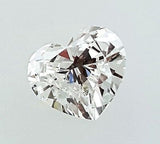 GIA Certified Heart Cut Natural LOOSE DIAMOND 0.75 Carats E Color VS1 Clarity