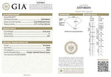 GIA Certified Oval Shape Natural Loose Diamond 0.70 Carats G Color VS1 Clarity
