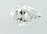 GIA Certified Pear Cut Natural Loose Diamond 0.81 Carats F Color SI2 Clarity