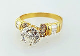 Natural Diamond Round Cut Engagement Ring 1.83 carat K color SI2 GIA Certified