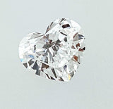 GIA Certified Heart Cut Natural LOOSE DIAMOND 0.75 Carats E Color VS1 Clarity