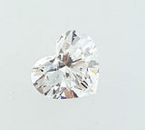 GIA Certified Heart Cut Natural LOOSE DIAMOND 0.70 Carats E Color SI2 Clarity