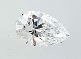 GIA Certified Pear Cut Natural Loose Diamond 0.81 Carats D Color VS2 Clarity