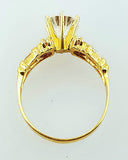 Natural Diamond Round Cut Engagement Ring 1.83 carat K color SI2 GIA Certified