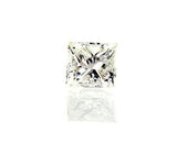 GIA Certified Natural Princess Cut Loose Diamond 1/2 ct H Color SI1 Clarity
