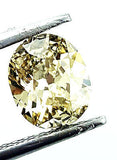 GIA Certified Natural Oval Cut Fancy Yellow Loose Diamond 1.00 Carat SI2 Clarity