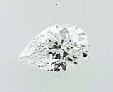 GIA Certified Pear Cut Natural Loose Diamond 0.73 TCW D Color VS2 Clarity