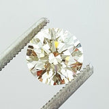 GIA Certified Natural Round Cut Loose Diamond 1.54 Carat M Color SI2 Clarity