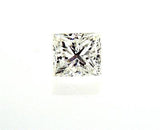 GIA Certified Natural Princess Cut Loose Diamond 1/2 ct H Color SI1 Clarity