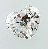 GIA Certified Heart Cut Natural LOOSE DIAMOND 0.75 Carats E Color VS1 Clarity