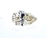 GIA Certified Pear Cut Natural Loose Diamond 0.70 Carat J Color VVS2 Clarity