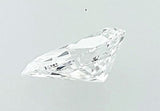 GIA Certified Pear Cut Natural Loose Diamond 0.81 Carats D Color VS2 Clarity