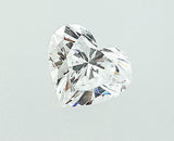 GIA Certified Heart Cut Natural LOOSE DIAMOND 0.75 Carat E Color SI1 Clarity