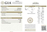 GIA Certified Heart Cut Natural LOOSE DIAMOND 0.75 Carat E Color SI1 Clarity