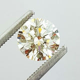 GIA Certified Natural Round Cut Loose Diamond 1.54 Carat M Color SI2 Clarity