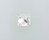 EGL Certified Natural Princess Cut 0.70 Ct Loose Diamond F Color SI Clarity