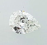 GIA Certified Natural Loose Diamond Pear Cut 0.71 Carat G Color VS1 Clarity