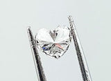 GIA Certified Heart Cut Natural LOOSE DIAMOND 0.72 Carats H Color VVS2 Clarity