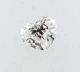 GIA Certified Heart Cut Natural LOOSE DIAMOND 0.75 Carats E Color VS1 Clarity