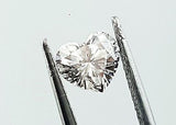 GIA Certified Heart Cut Natural LOOSE DIAMOND 0.72 Carats H Color VVS2 Clarity