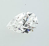 GIA Certified Natural Pear Cut Natural Loose Diamond 0.80 Carats D Color VS2
