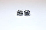 GIA Certified Natural Round Cut Diamonds Matched Pair 1 CT for Diamond Studs