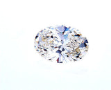 Naturally Earth Mined Oval Cut Loose Diamond 1.02 Carats J Color VS1 clarity