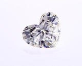 GIA Certified Heart Cut Natural Loose Diamond 0.73 Carats H Color SI2 Clarity