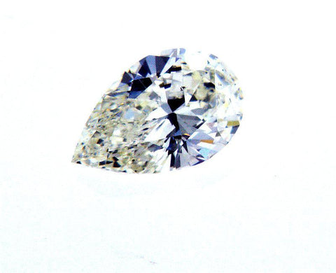 GIA Certified Pear Cut Natural Loose Diamond 0.71 Carats I Color SI1 Clarity